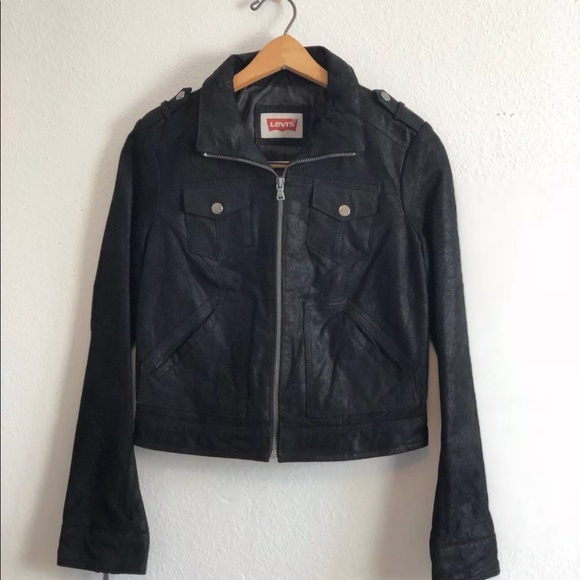 Levi’s Authentic Leather Jacket - Picture 1 of 4